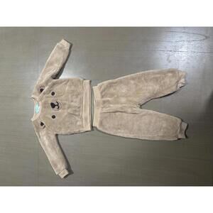 Pekkle 2 piece set Plush Top With Pants Baby Boys size 18M